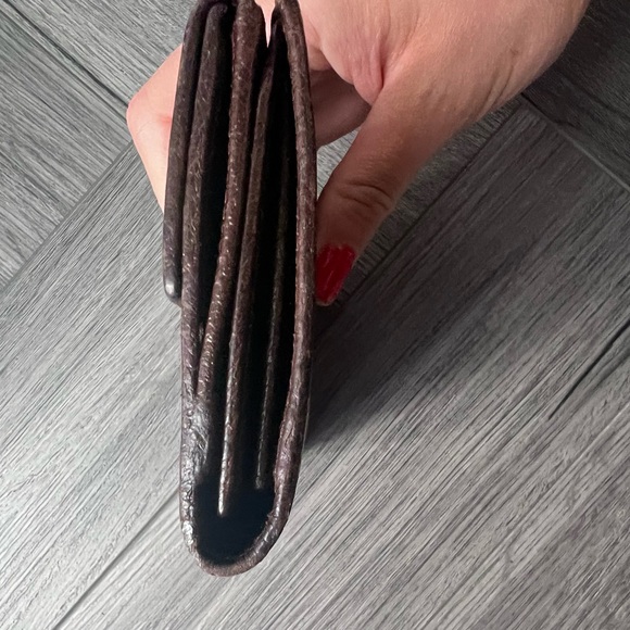 Gucci Monogram Long Canvas and Leather Wallet - Picture 8 of 11